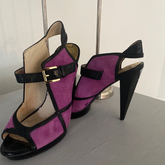 MICHAEL Michael Kors Shoes - Fuchsia Michael Kors Heel